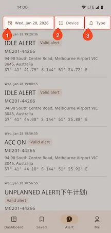 Filter Conditions Bar