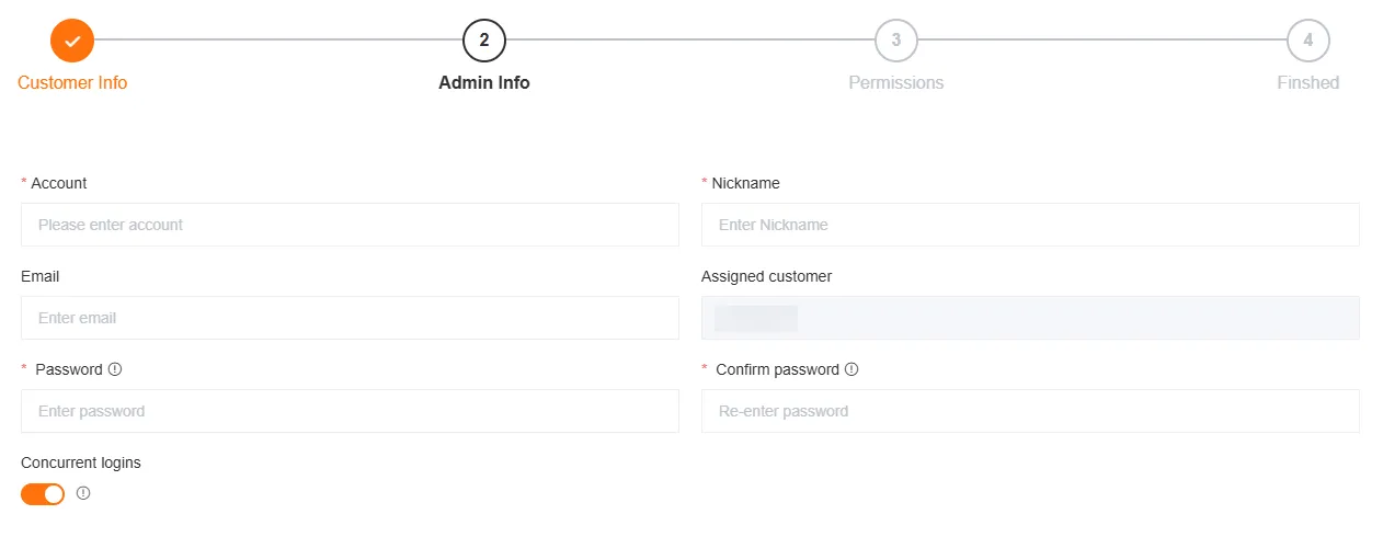 Complete Customer Information