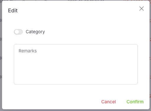Taxi Passenger Detail Report Edit Form