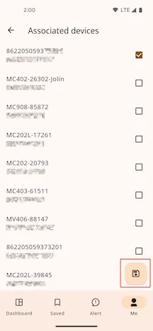 Fence-Device Association