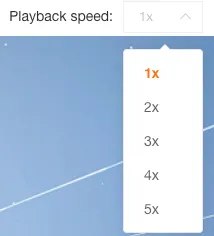 Playback Speed Settings