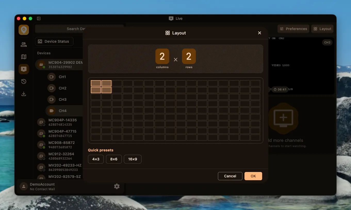 Custom Grid Layout