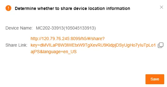 Share Device Location
