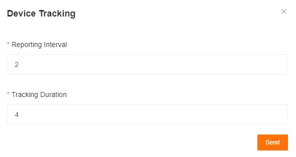 Start Device Tracking