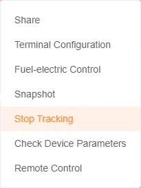 Stop Device Tracking